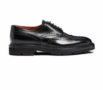 Santoni - Veterschoenen - Maat: EU 41.5 - Nieuw in doos, Nieuw