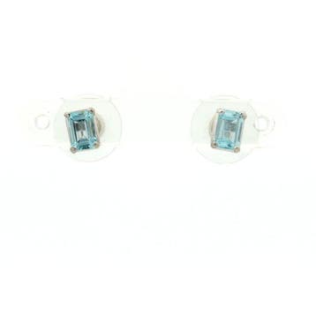 Zonder minimumprijs - 3-delige sieradenset Zilver - 4.32ct.