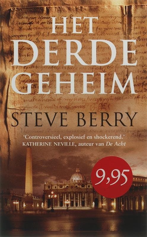 Het derde geheim 9789026122910 Steve Berry, Boeken, Thrillers, Zo goed als nieuw, Verzenden