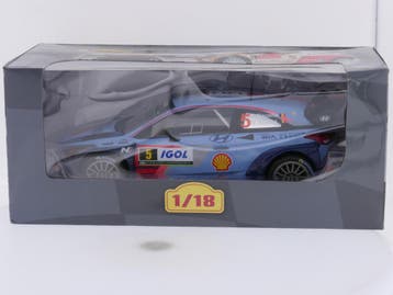 Schaal 1:18 Edicola LEPLGRVODERAL034 Hyundai i20 WRC #5 R..., Ophalen of Verzenden