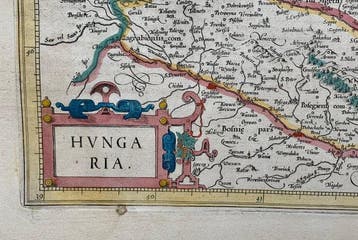 Hongrie - Hongrie; G. Mercator/H. Hondius - Hungaria -, Nieuw