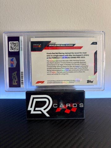 2023 Topps Now F1 Max Verstappen #69 Red Foil 36/99 Las