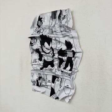 Soyz Bank (1988) - Vegeta – Dragon Ball Z – Manga Panels, Antiek en Kunst
