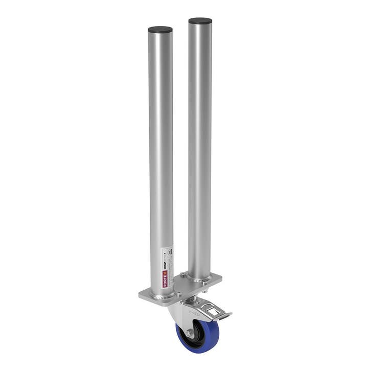 FORTEX STAGE750 dubbele poot met zwenkwiel/rem podiumhoogte, Muziek en Instrumenten, Licht en Laser, Verzenden