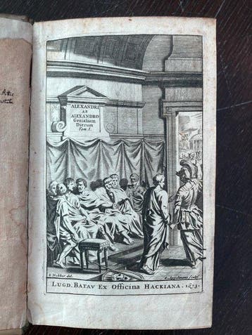 Alessandro, Alessandri - Genialium dierum libri sex, cum