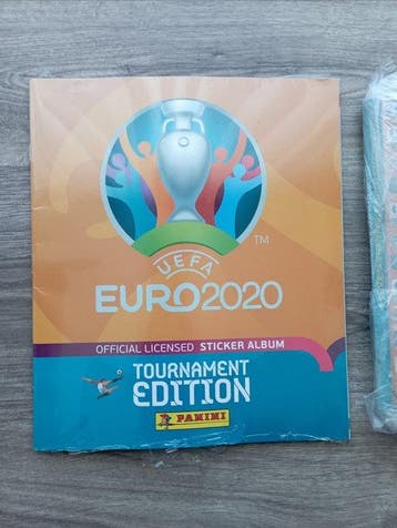 Panini Euro 2020 Tournament Edition Empty album + complete