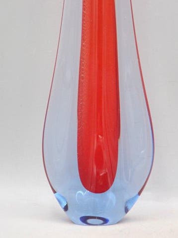 Galliano Ferro, Attr. - Vaas - Sommerso - Glas