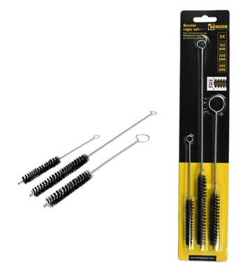 Set van 3 lange borstels (voor het reinigen van leidingen,, Verzenden, Nieuw