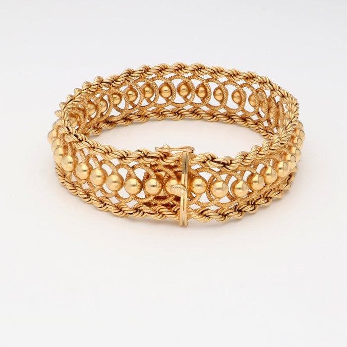Armband - 18 karaat Geel goud, Bijoux, Sacs & Beauté, Bracelets