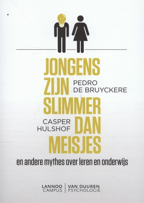 Jongens zijn slimmer dan meisjes 9789081516372, Livres, Livres d'étude & Cours, Envoi