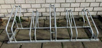 Fietsenrek 136cm, 5 fietsen