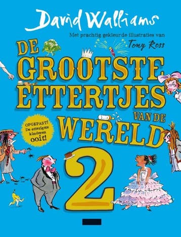 De grootste ettertjes van de wereld / De grootste ettertjes, Verzenden, Zo goed als nieuw, David Walliams