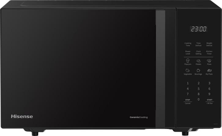 Hisense H23MOBS5Huk - Magnetron - 23 liter - Zwart, Huis en Inrichting, Keuken | Keukenbenodigdheden, Ophalen of Verzenden