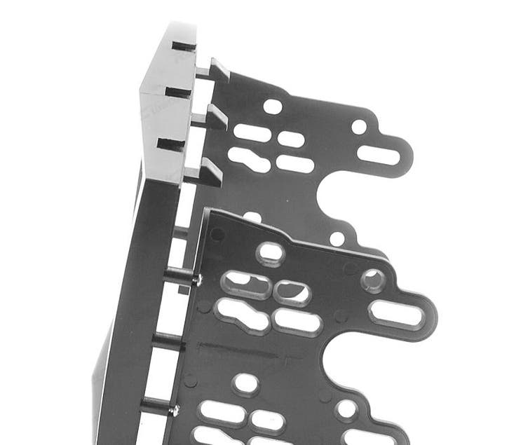 Facade Autoradio 2 Din Noir Pour Opel Astra Antara Corsa Zaf, Auto diversen, Autoradio's, Verzenden