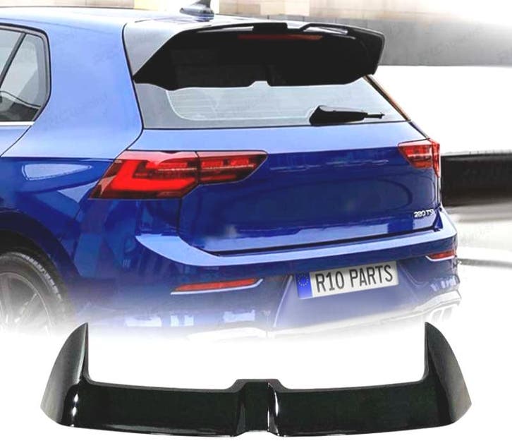 SPOILER VOLKSWAGEN VW GOLF 8 R LINE LOOK OETTINGER NOIR BRIL, Autos : Pièces & Accessoires, Carrosserie & Tôlerie, Envoi