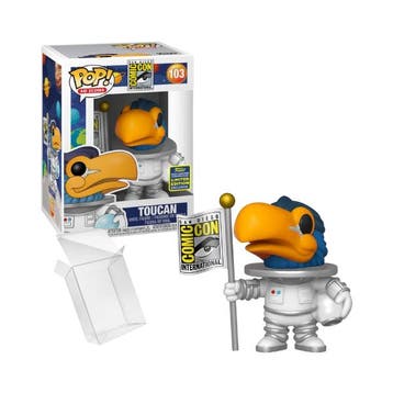 Funko Pop  San Diego Comic Con  Toucan 103 2020 Summer, Verzenden