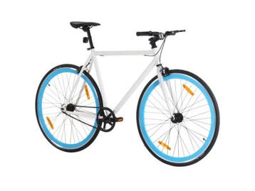 Veiling - Stadsfiets Blauw wit 55 CM B keuze*, Nieuw