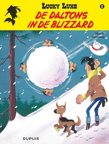 De Daltons in de blizzard / Lucky Luke (new look) / 22, Verzenden, Zo goed als nieuw, René Goscinny