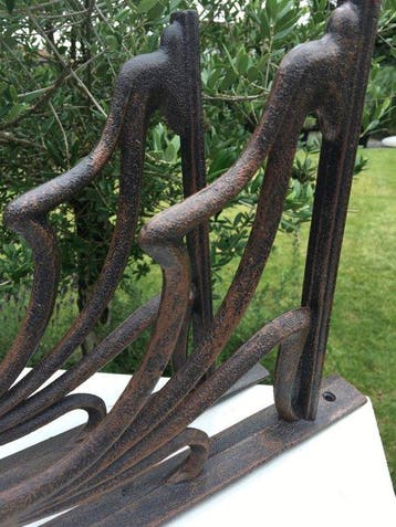 Wanddecoratie (2) - Frankrijk - ART-NOUVEAU WANDBEUGELS
