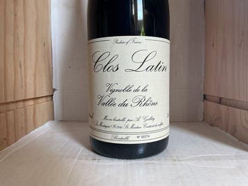 2017 Domaine Gallety, Clos Latin - Côtes-du-rhône - 1 Fles, Nieuw