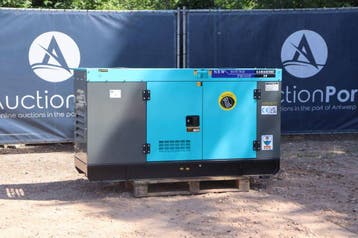 Veiling: Generator Kawakenki KK50-III-SSS Diesel 2026 50kVA, Zakelijke goederen, Ophalen