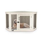 MaxxPet Houten Hondenbench Hoekmodel 132x70x73 cm (Dier), Dieren en Toebehoren, Ophalen of Verzenden, Nieuw