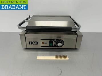 Grill de contact HCB en acier inoxydable, grill à panini,, Articles professionnels, Verzenden