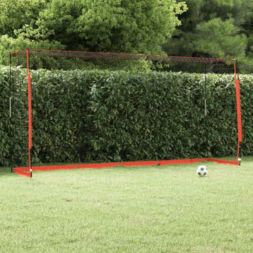 vidaXL Voetbaldoel 366,5x91x183 cm staal, Verzenden, Nieuw