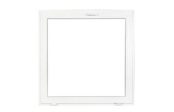 PVC kiep b100xh100 cm antraciet, Gevelraam of Ruit, 80 tot 120 cm, 80 tot 120 cm, Nieuw