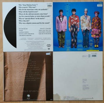 Talking Heads, Don Henley, Talk Talk - 4 LP Albums - Diverse