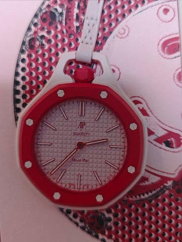 Swatch - Swatch × Audemars Piguet OTTO ROSSO - Sans prix de, Handtassen en Accessoires, Horloges | Heren, Nieuw