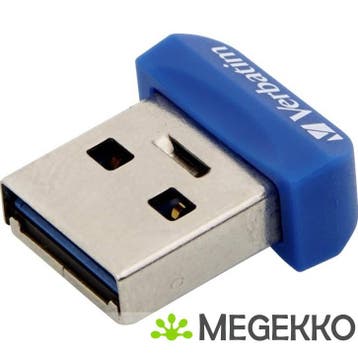 Verbatim Store n Stay Nano 32GB USB Stick - Blauw, Computers en Software, Verzenden, Nieuw