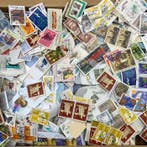 Wereld 1915/1995 - Lot met meer dan 1.000 vintage postzegels, Gestempeld