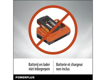 Powerplus POWDPG75561 - Accu grasmaaier - 20 V - 340 mm, Tuin en Terras, Verzenden, Nieuw, Powerplus