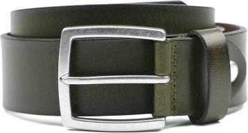 Suitable Leren Riem Groen Washed maat 95 Heren, Verzenden, Riem of Ceintuur