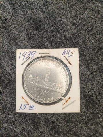 Canada. Elizabeth II. 1 Dollar 1939-1965 (Lot of 3 coins)