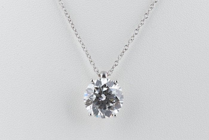 Sans prix de réserve - Chaîne - 14 carats Or blanc - 7.01ct., Handtassen en Accessoires, Antieke sieraden