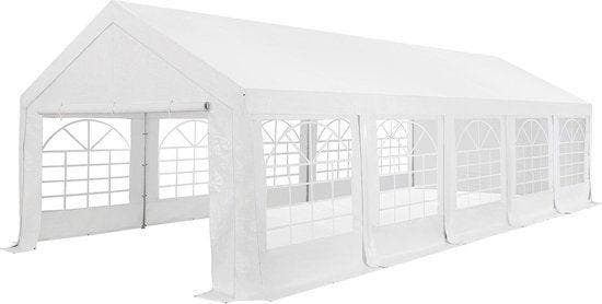 2dekans | Partytent / Paviljoen Gala - 4 x 10 meter - Wit -, Tuin en Terras, Partytenten, Ophalen of Verzenden