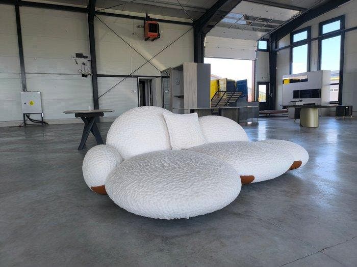 Roche Bobois - Maurizio Manzoni - Canapé - nefele - Coton, Antiquités & Art, Art | Objets design