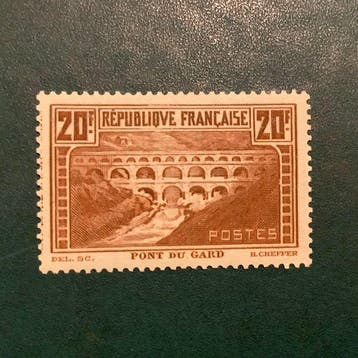 Frankrijk 1929/1931 - Pont Du Gard - MH - Yvert 262