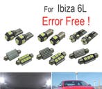 Kit 8 Ampoules Led Intérieur Pour Seat Ibiza IV Mk4 6L 02-08, Autos : Pièces & Accessoires, Verzenden