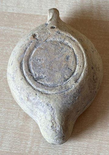 Oud-Romeins, Keizerrijk Terracotta olielamp (Zonder