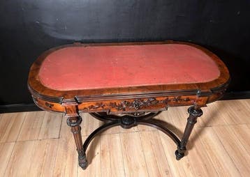 Bureau - Hout, Leder