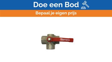 Bieden: Maestrini 1inch Marine Ball Valve 5165F with Ferrer, Ophalen of Verzenden