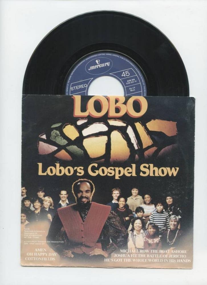 Lobo – Lobos Gospel Show / (Instrumental) (1-7-Vinyl-Singl, CD & DVD, Vinyles Singles, Enlèvement ou Envoi