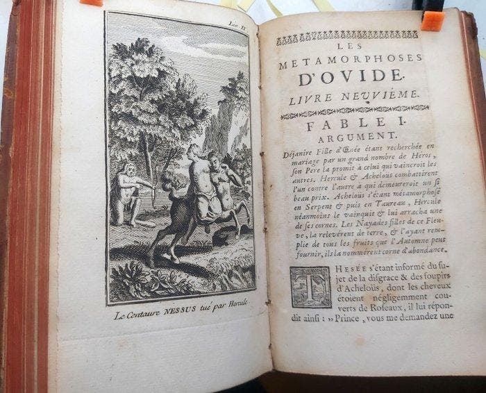 Ovide / Abbé Banier - Les Métamorphoses - 1742-1742, Antiek en Kunst, Antiek | Boeken en Manuscripten