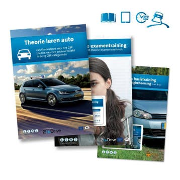 Complete opleiding voor het CBR theorie-examen auto, Boeken, Verzenden, Zo goed als nieuw