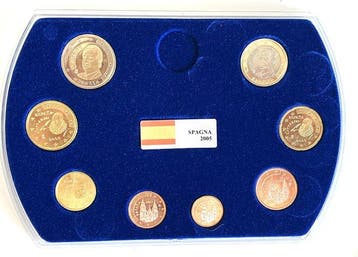 Europe. Series 1 Cent - 2 Euro Various Years (11 Items)