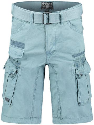 Panoramique Heren Korte Broek Geographical Norway Sky Blue, Verzenden, Nieuw