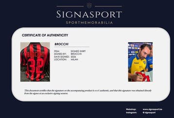AC Milan - Compétitions italiennes - Brocchi - Maillot de